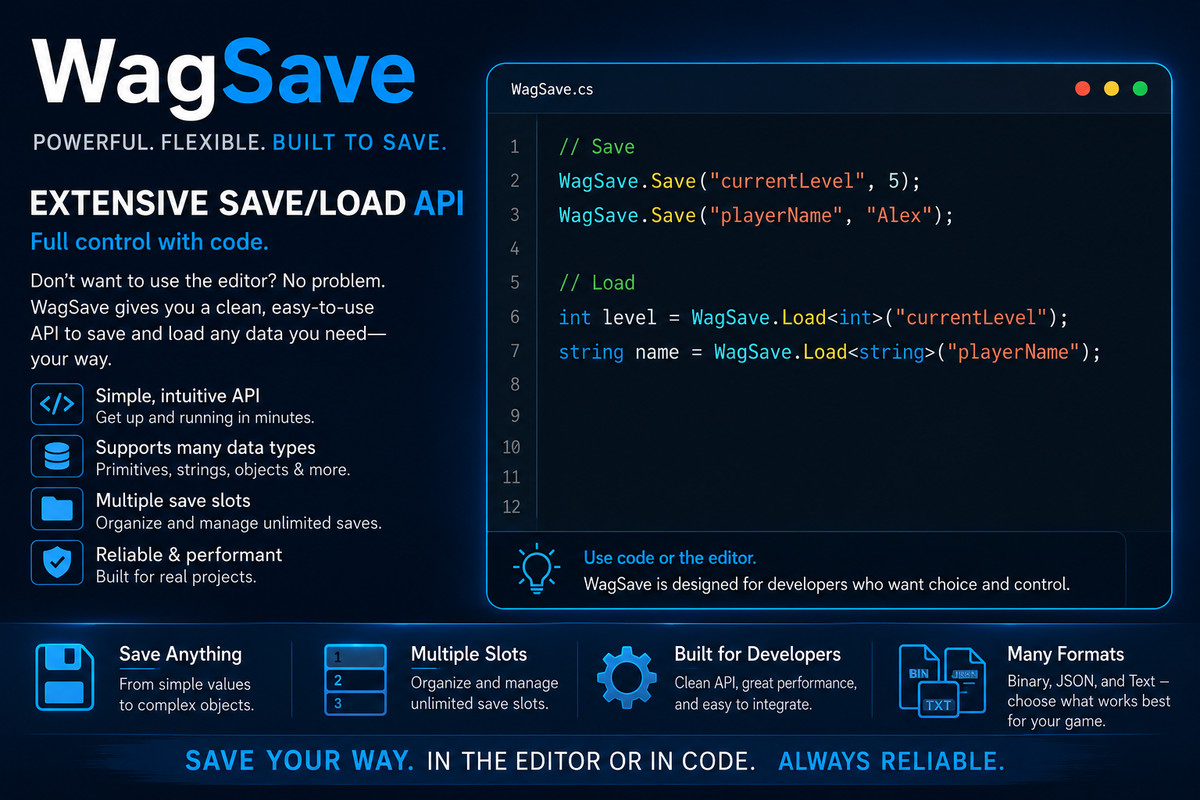 WagSave - Save Game System