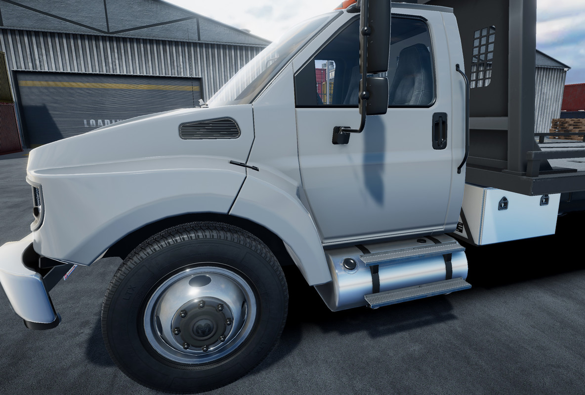 Rollback towing truck