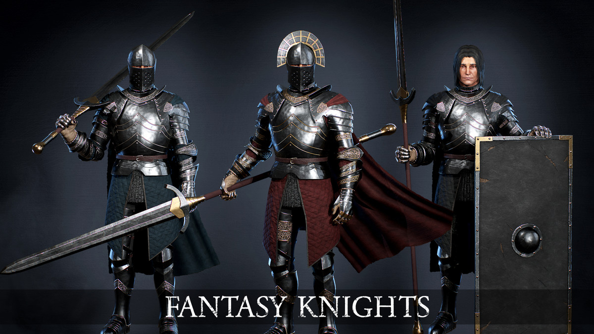 Fantasy Knight 05 Modular