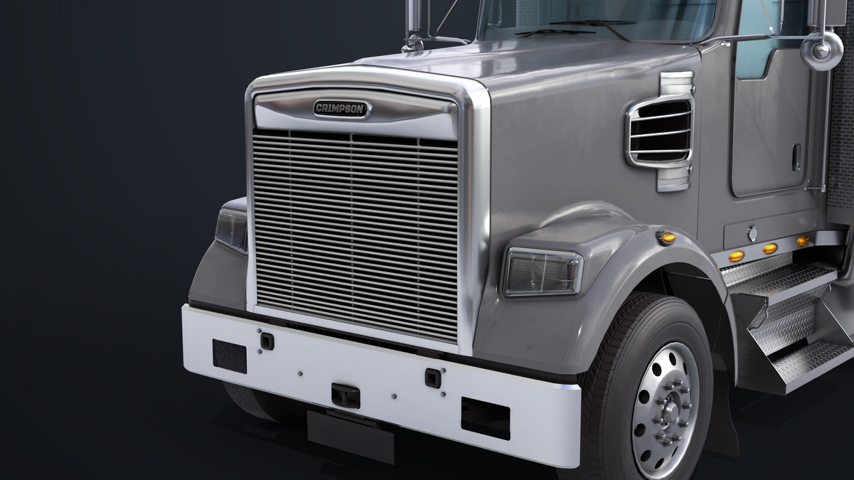 Heavy Truck Chassis 07 Generic Grey URP HDRP Textures
