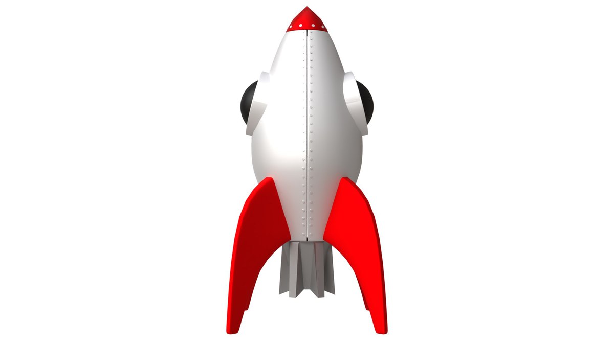 Stylized Rocket