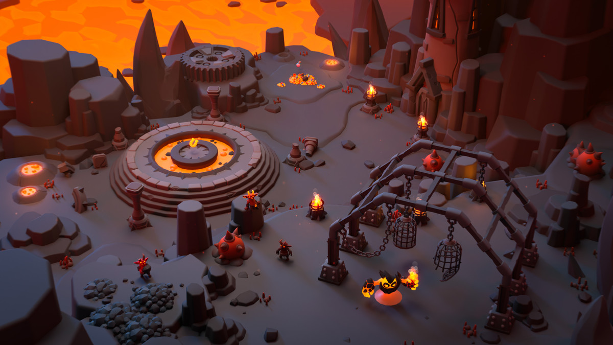 Inferno World - Low Poly 3D Models