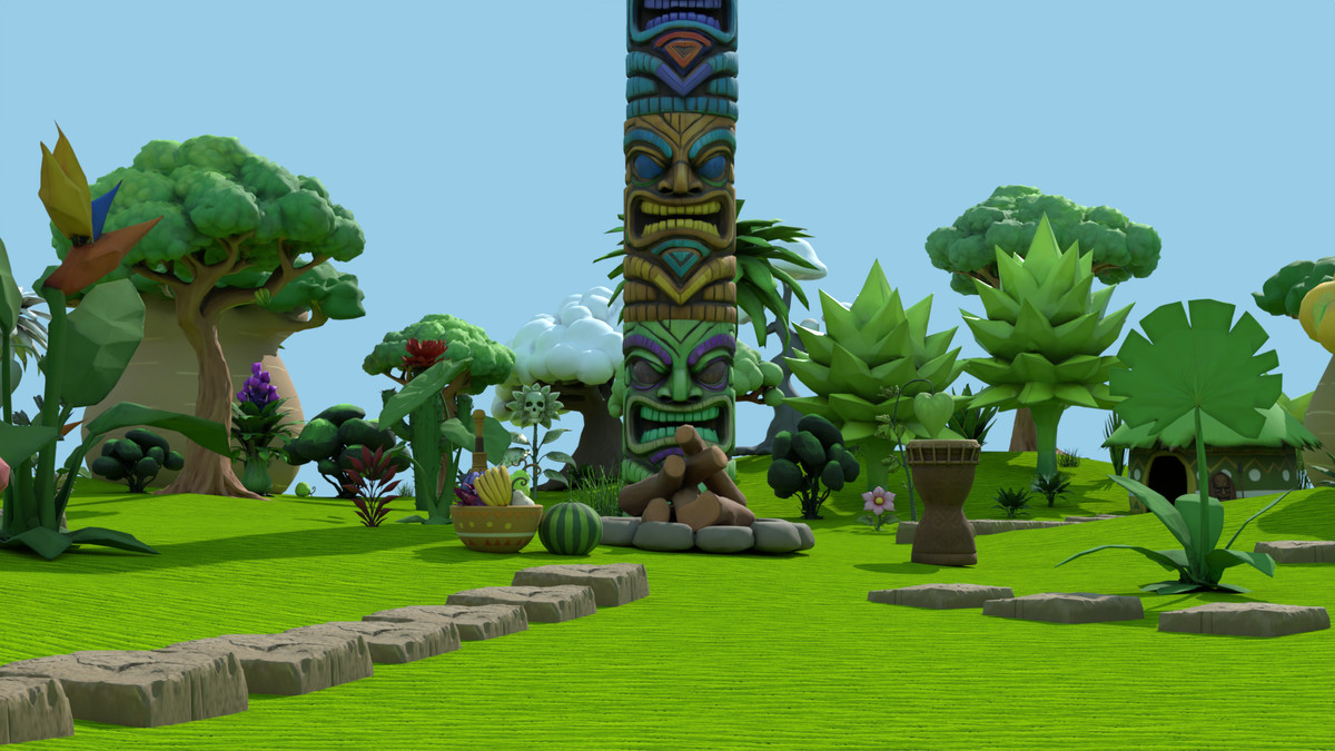 Tropical Tiki Jungle Deluxe Stylized Bundle