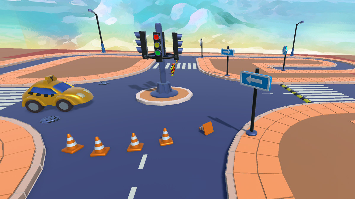 Toy Road Layout Kit