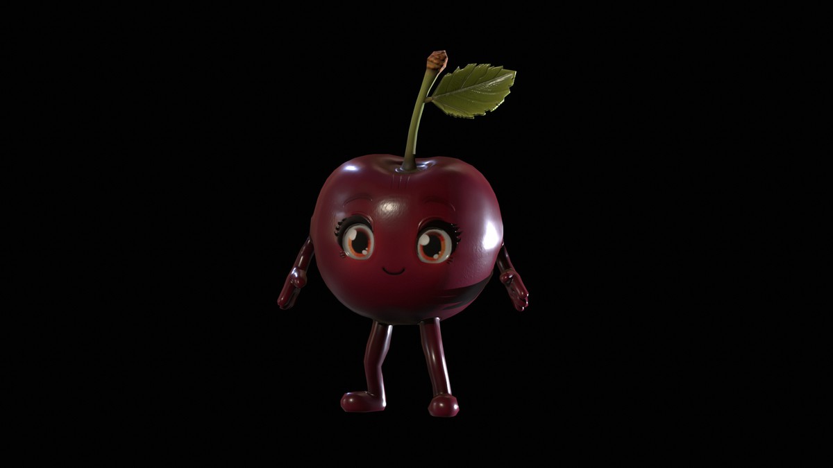 Chibi Fruit Cherry Two