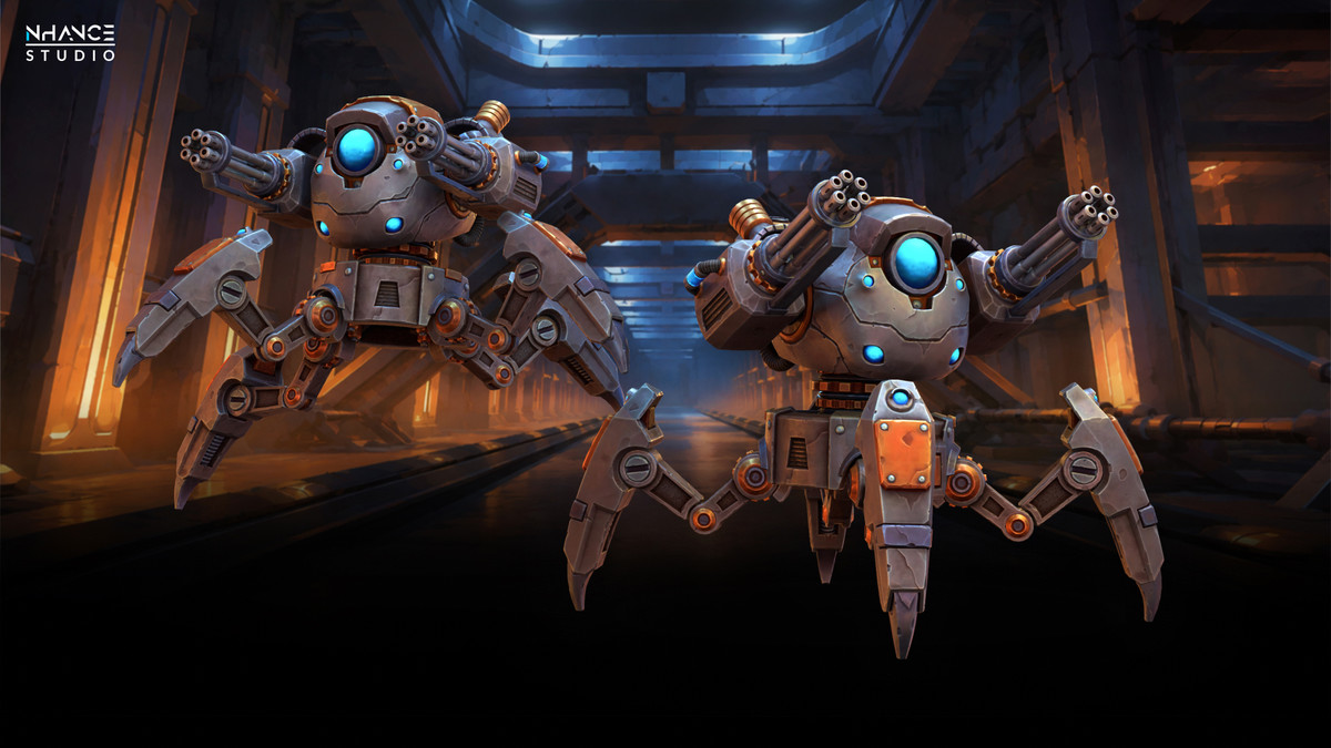 Stylized Gunslinger Bot