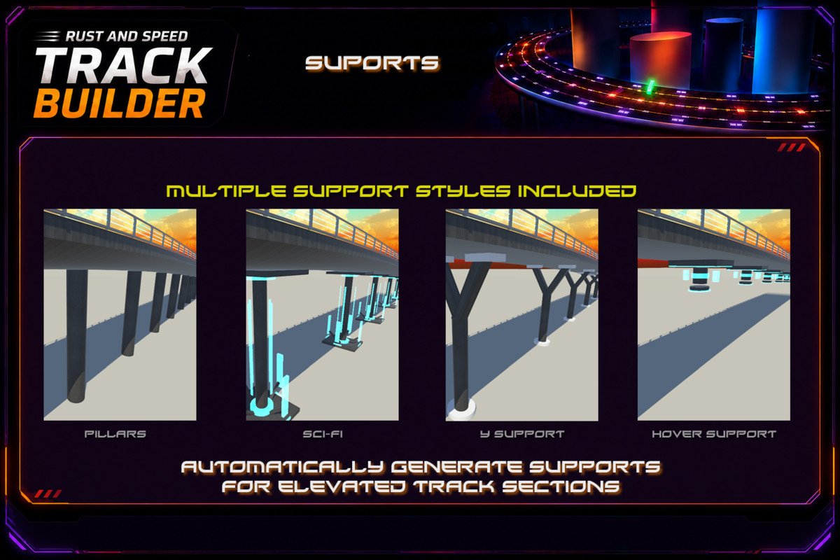 Rust and Speed - Track Builder