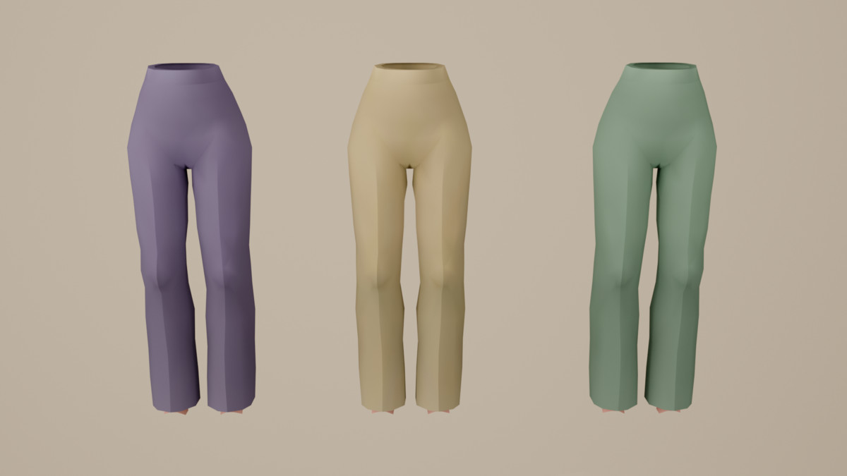 Modular Female Character Creator