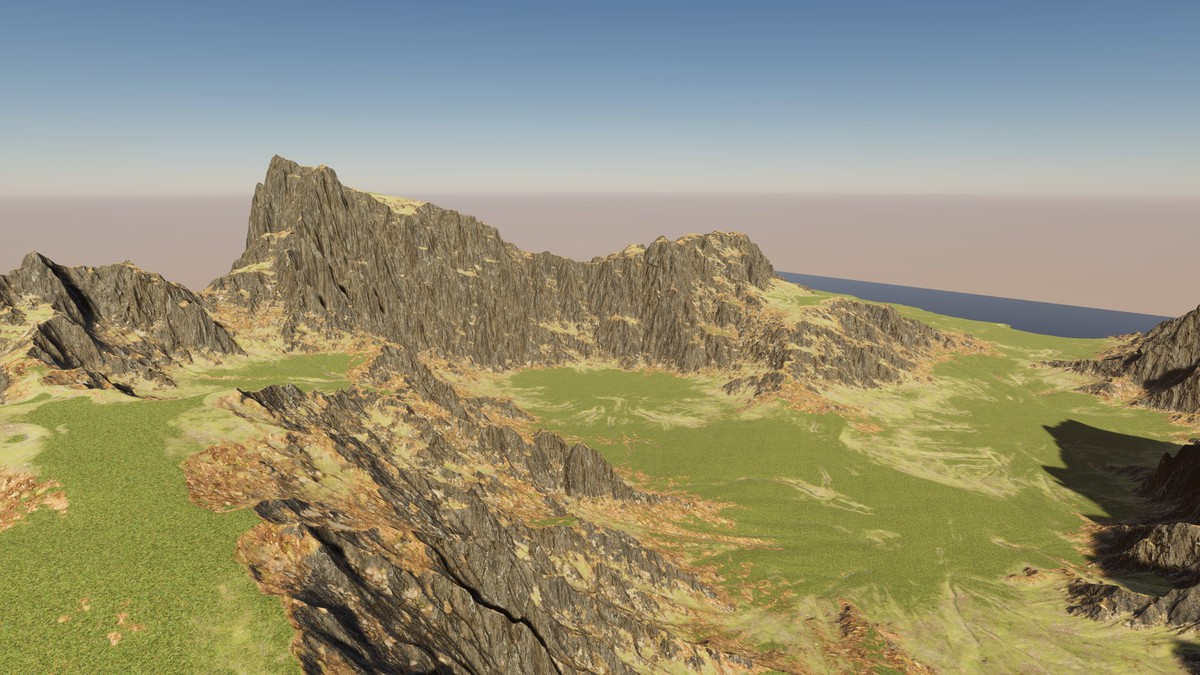 Procedural Island Terrains 8K