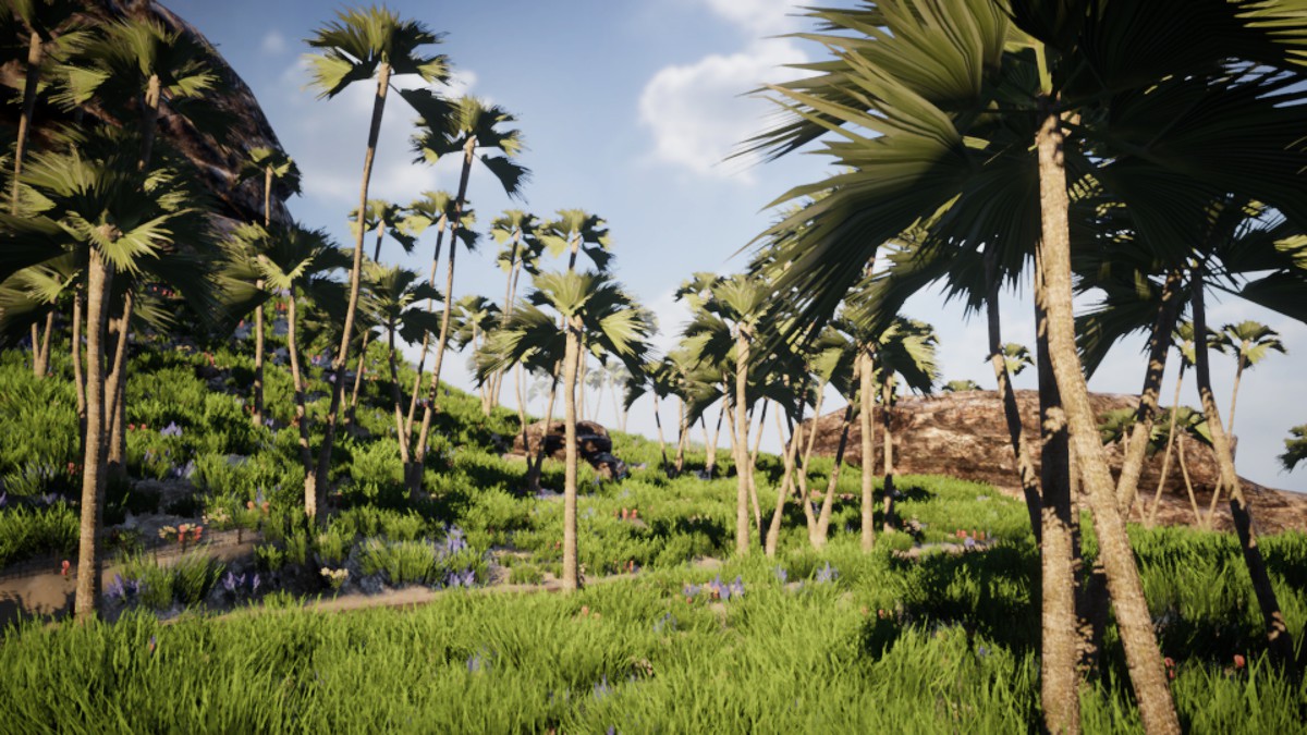 Mobile Palm Tree Bundle (for URP)