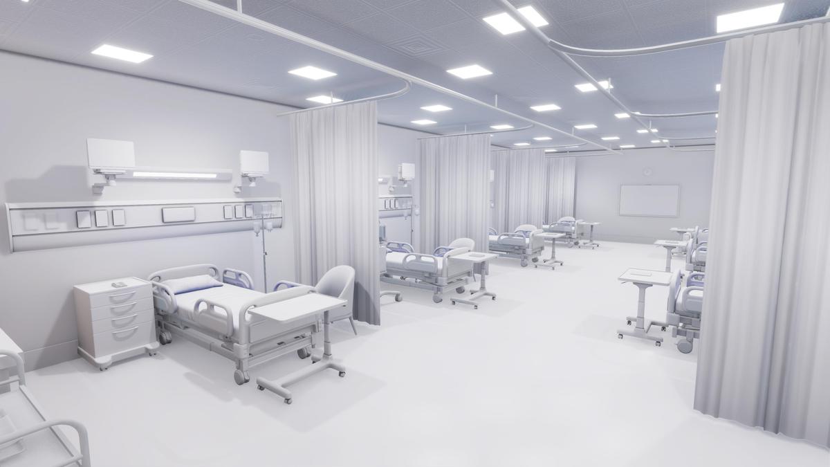 Hospital Wardroom Interior