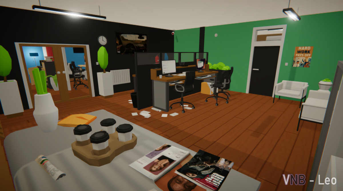 Low-Poly Office Set #3 [+440 Models] [VNB]