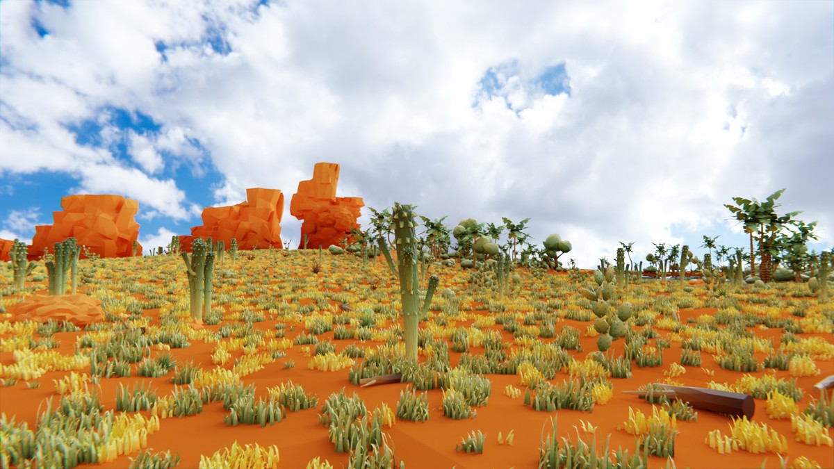 Low Poly Desert by IGS