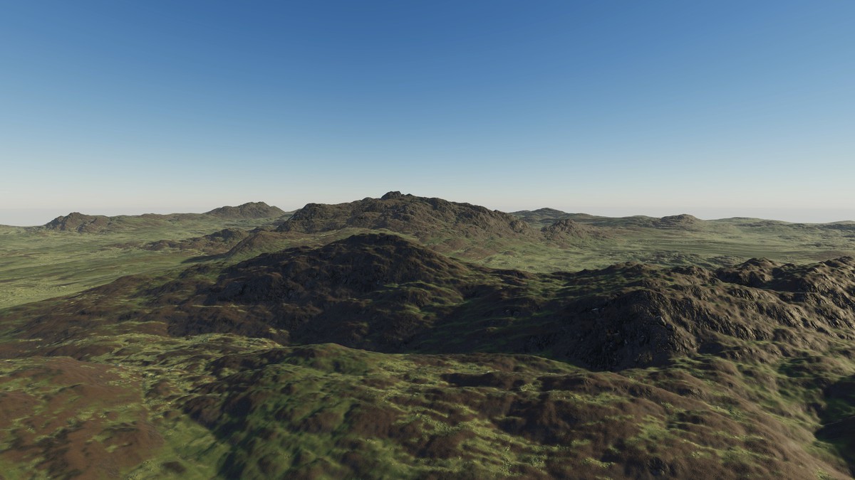 Procedural Terraces & Lava 8K - 36 Terrains