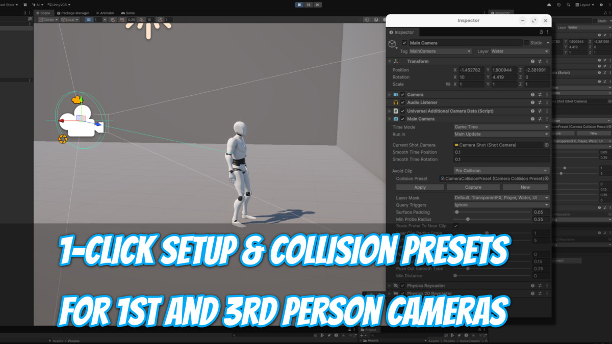 Better Camera Collision for Game Creator 2