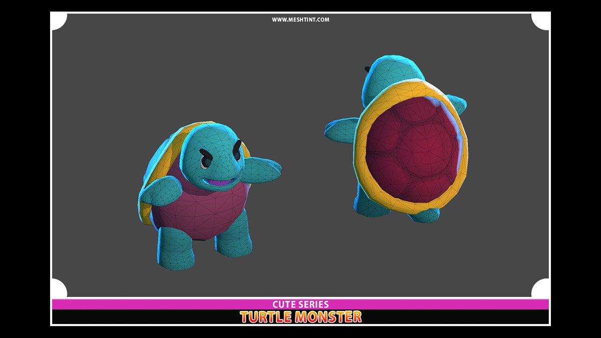 Monsters Ultimate Pack 10 Cute Pro Series