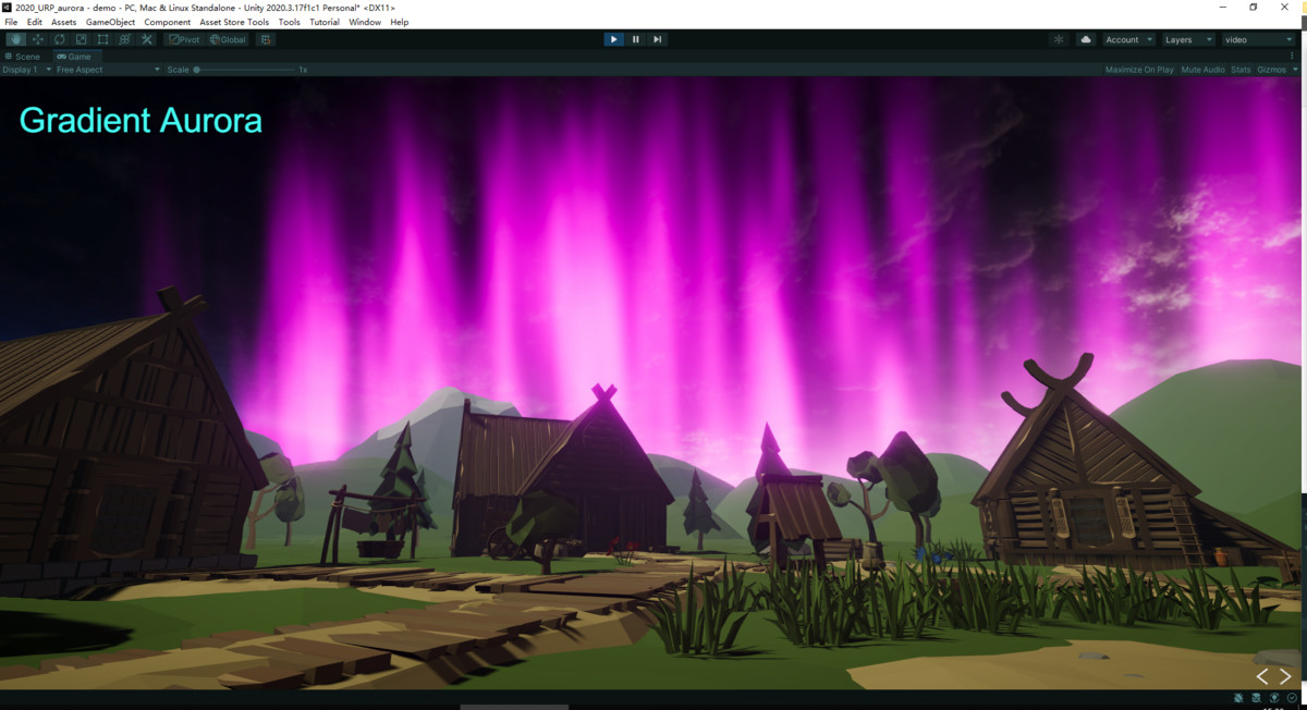 Aurora Effect (URP & LWRP)