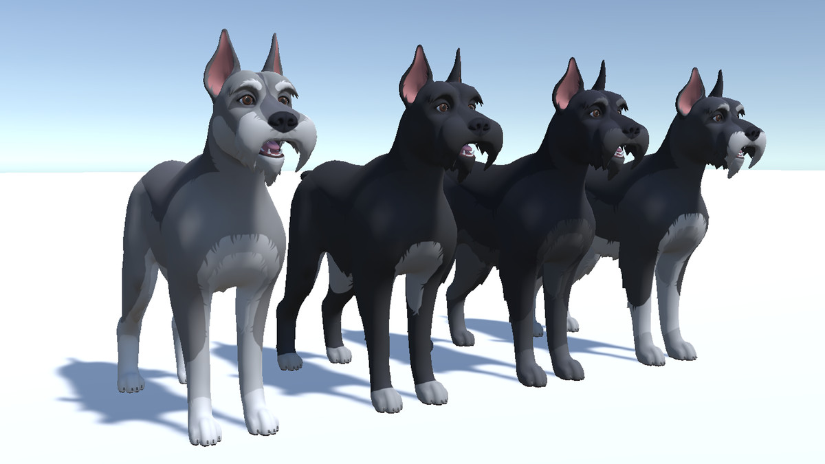 Cartoon Dog - Schnauzer