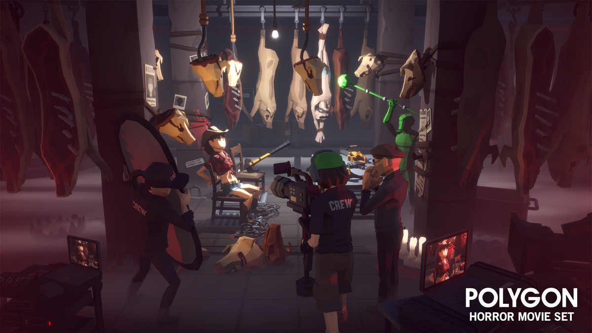 POLYGON - Horror Movie Set - Low Poly 3D Art by Synty