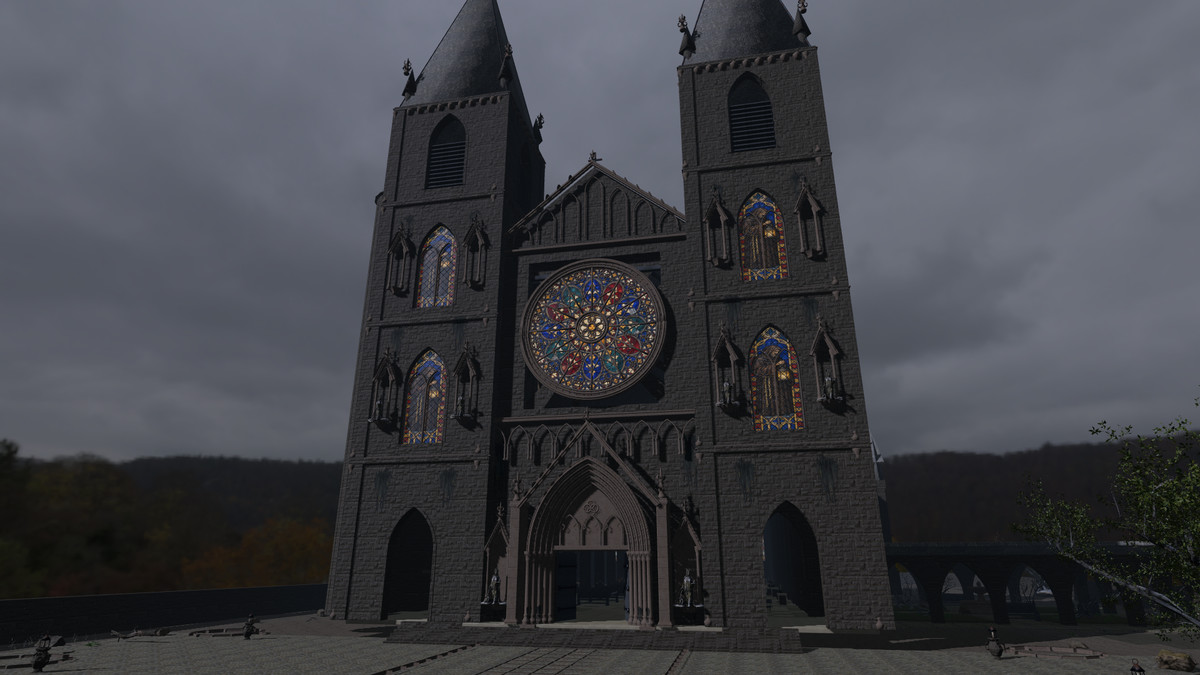 Cathedral of Thorns - Gothic Horror Cathedral (URP)