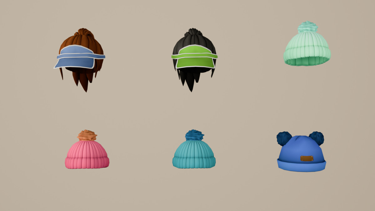 Modular Female Character Creator