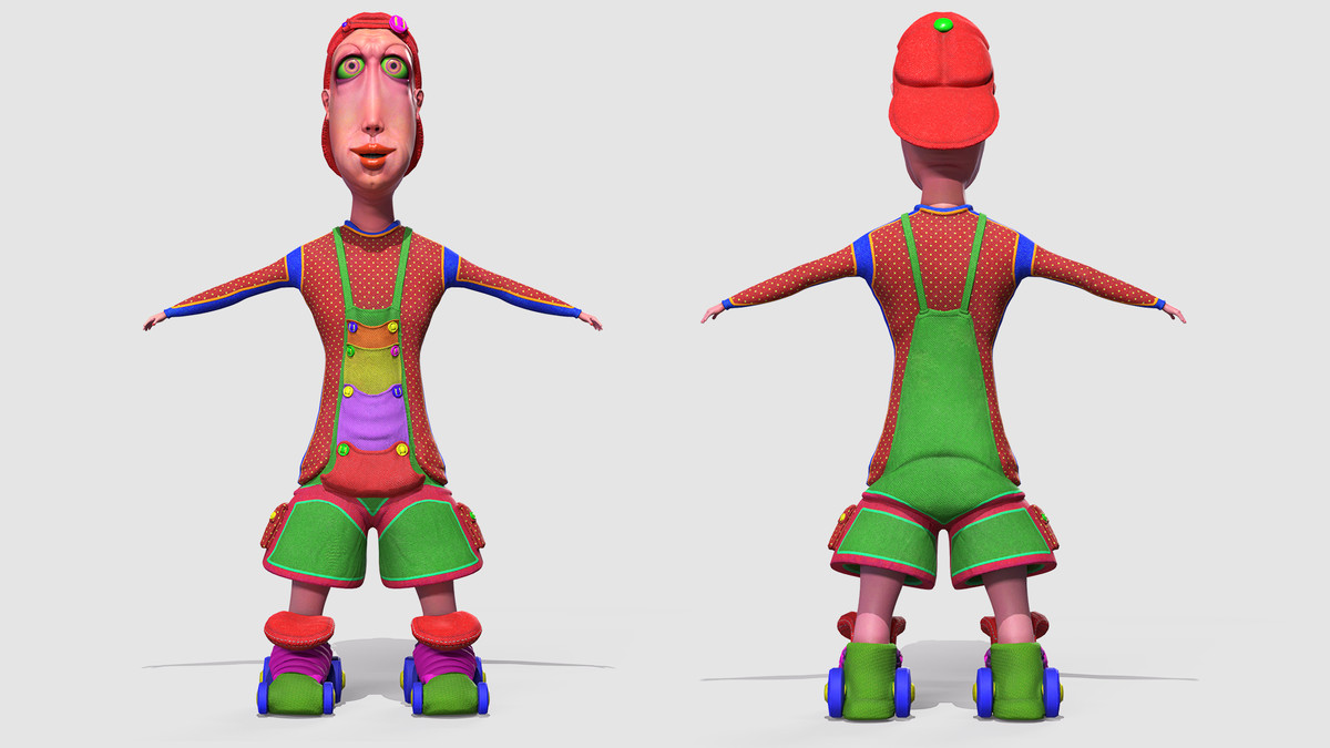 Cartoon Stylized Character - Buddy