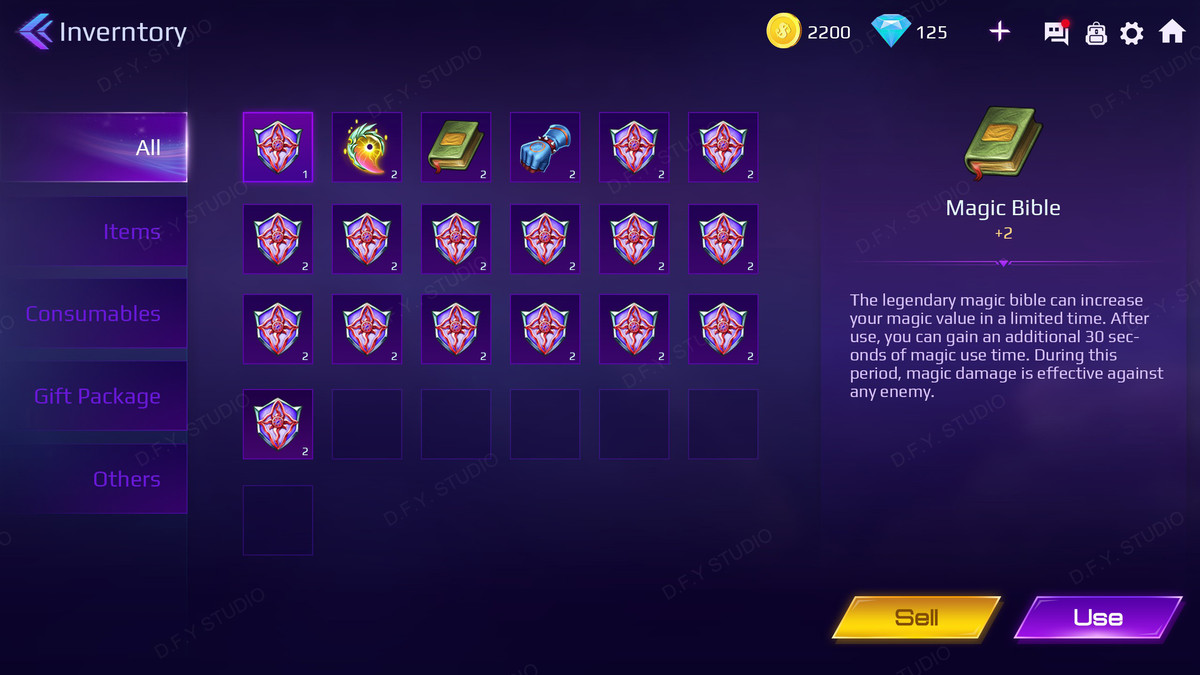 Sci-Fi Cyber UI Pro_Purple Theme