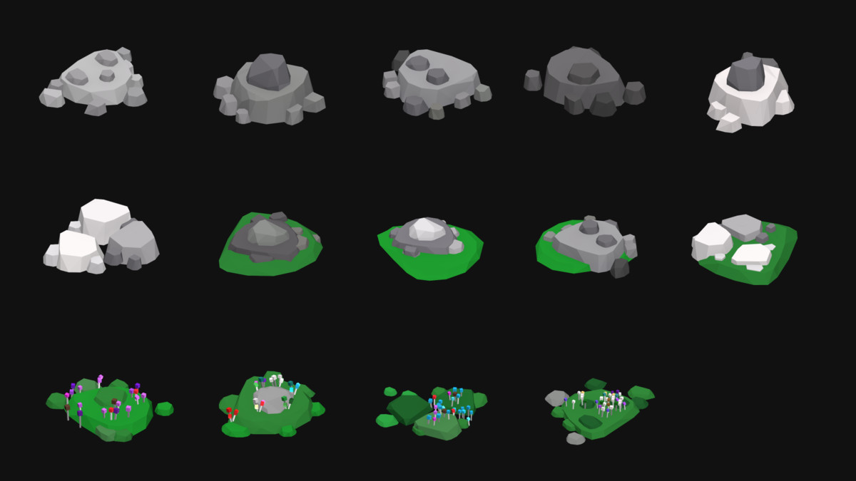 LumaGrove: Wonky Woods – Low Poly Nature Asset Pack