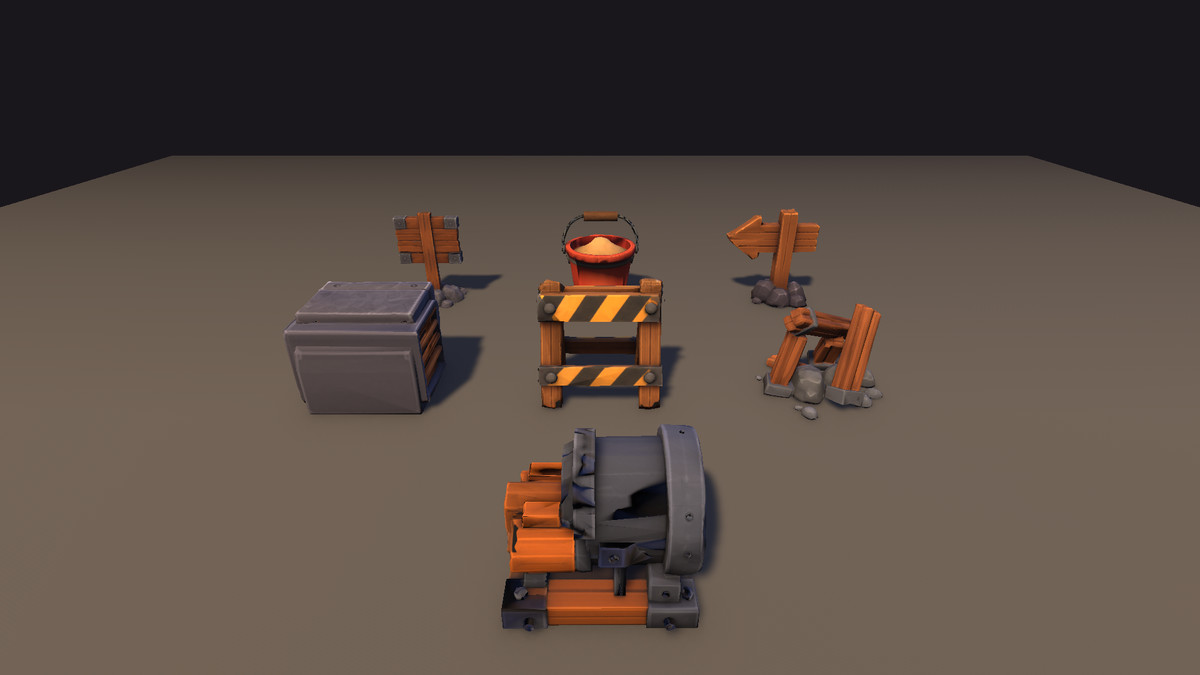 Low Poly Mine Props Pack - 100+ Mining Assets