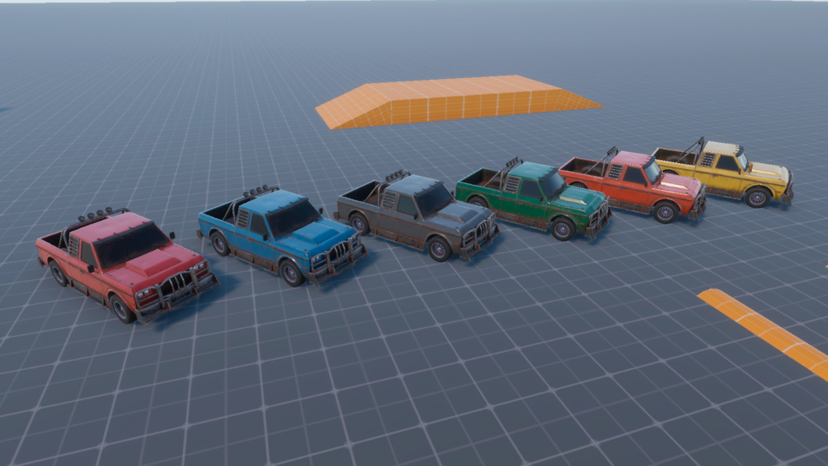 Post-Apocalyptic Pickup Truck | Physics-Based Vehicle Controller