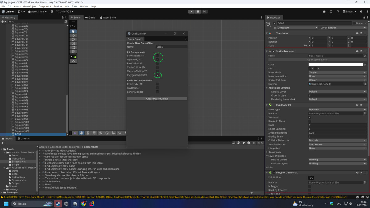 Advanced Editor Tools Pack
