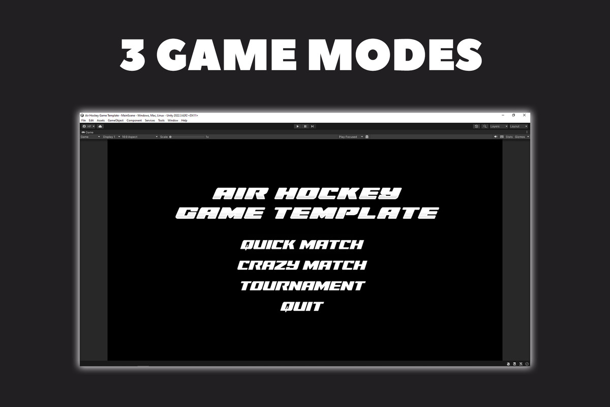Air Hockey Game Template