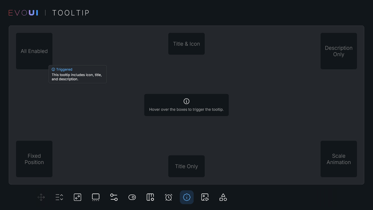 Evo UI - Modern UI Framework