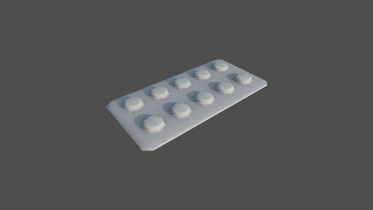 First aid kit–Low Poly