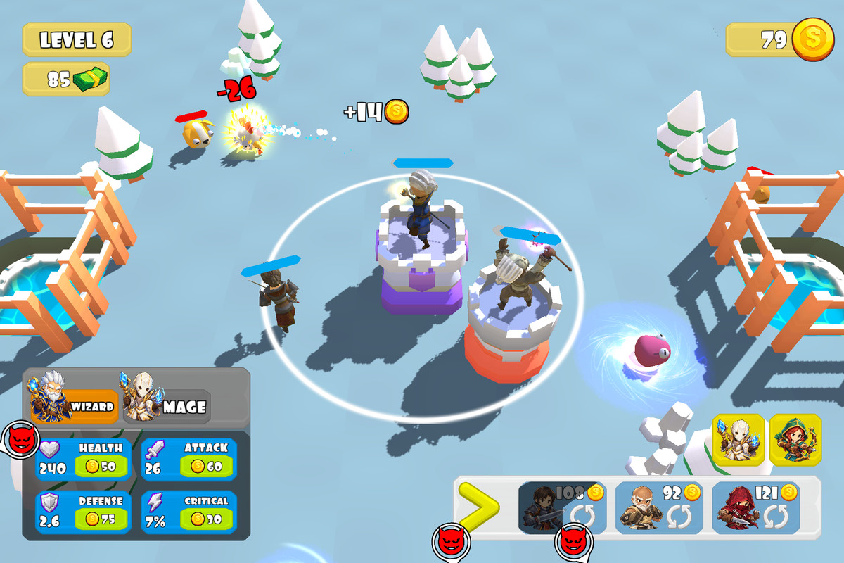 Wizard War - Idle Defense Template