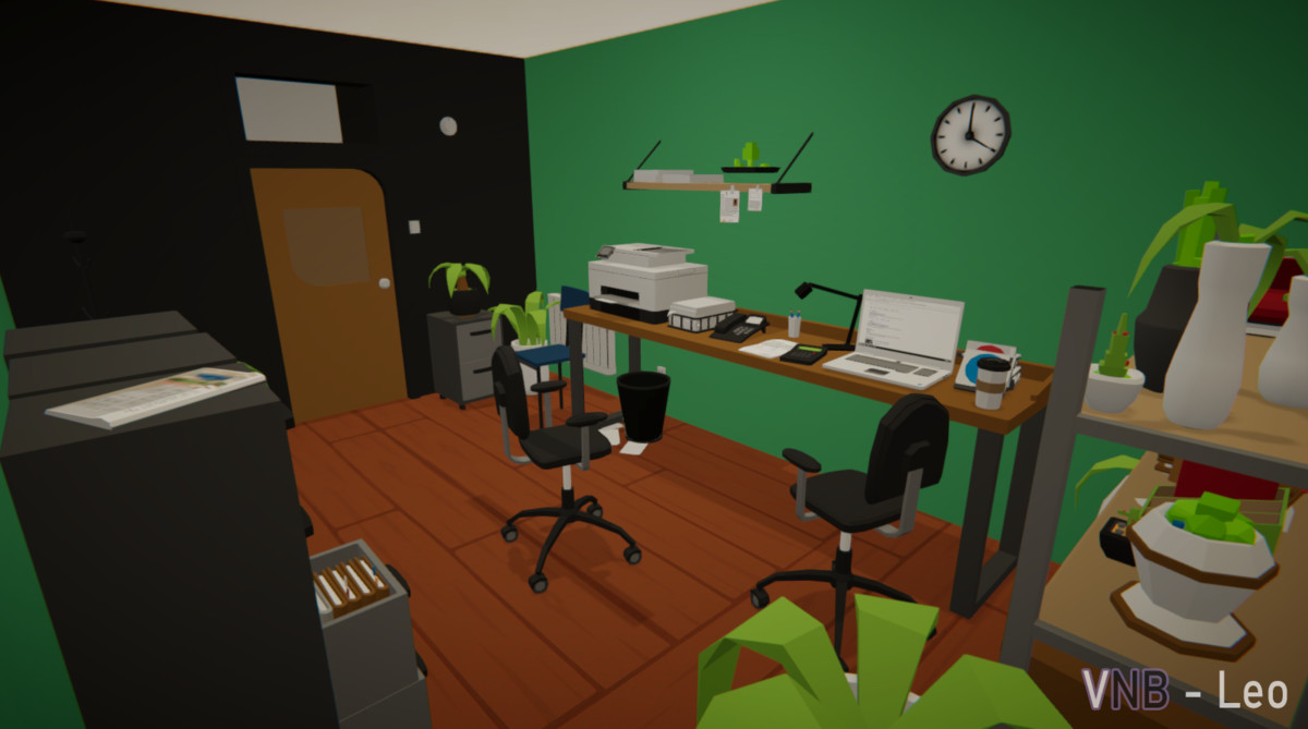 Low-Poly Office Set #3 [+440 Models] [VNB]