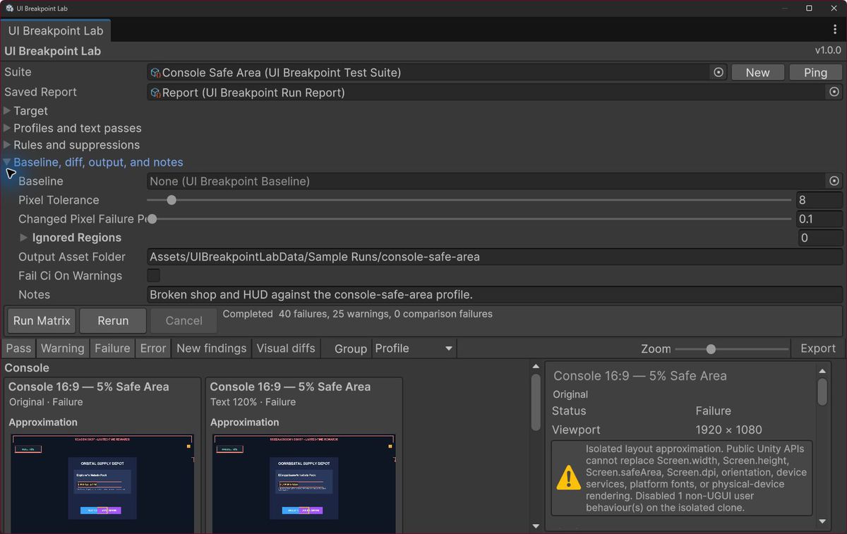UI Breakpoint Lab