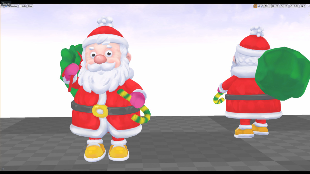 santa claus 24 animations