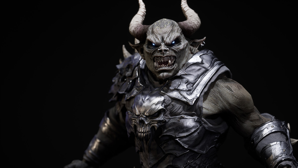Medieval Demon Creature
