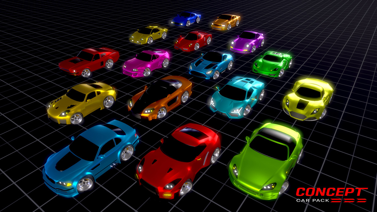 Concept Car Pack: 16 Car