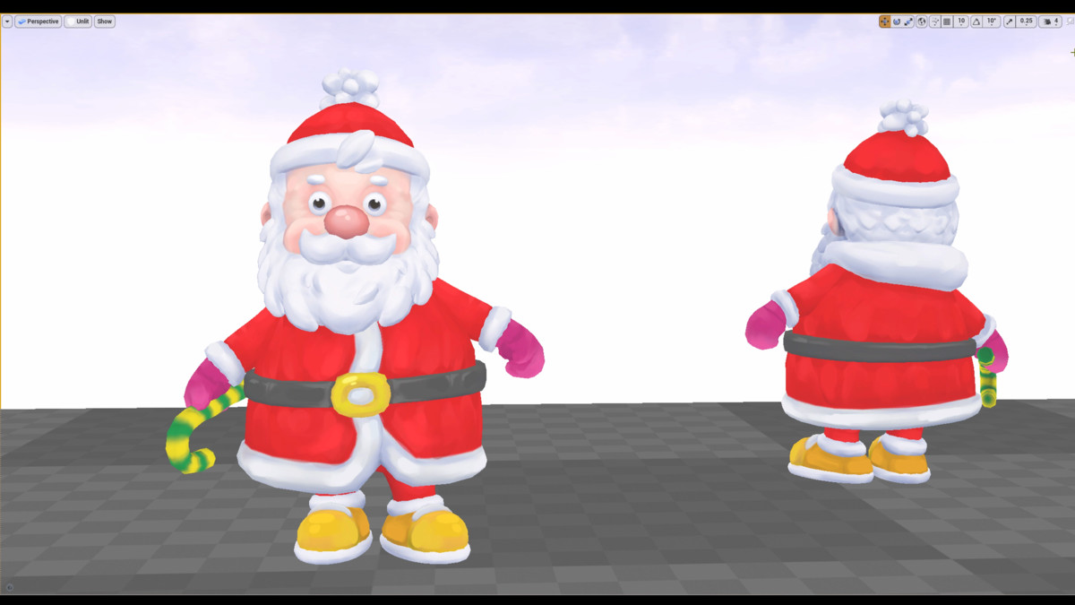 santa claus 24 animations