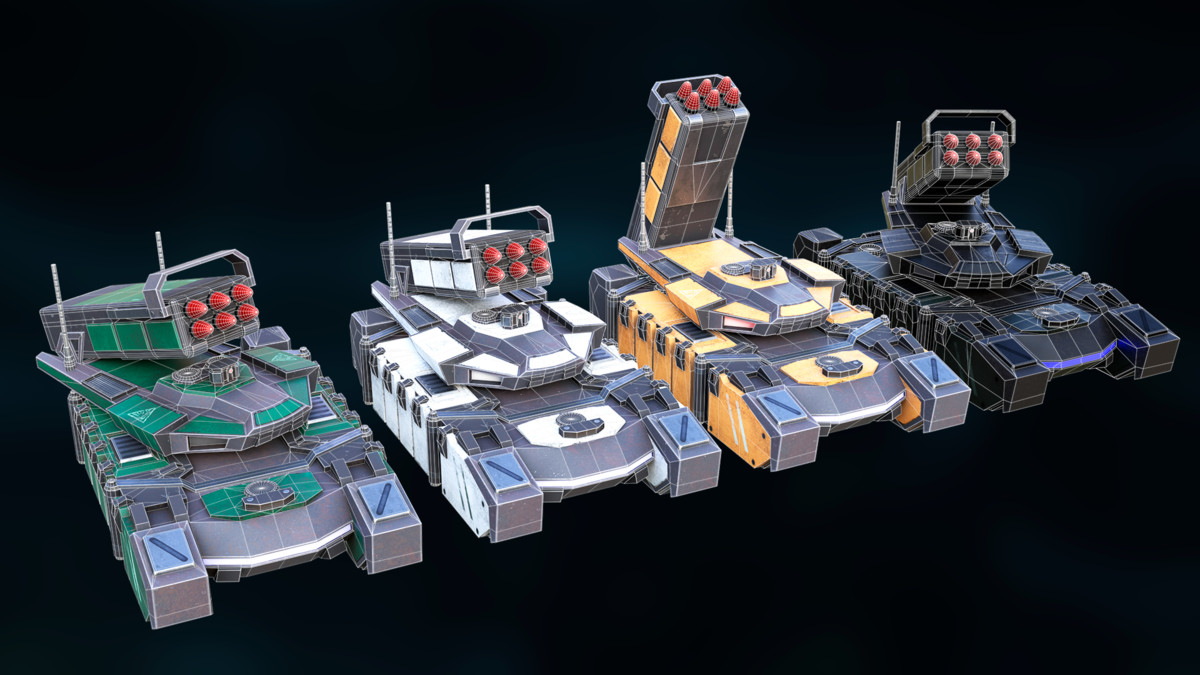 Sci-Fi Tanks Bundle
