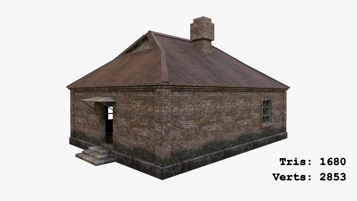 Abandoned Apocalyptic Buildings Mega Pack