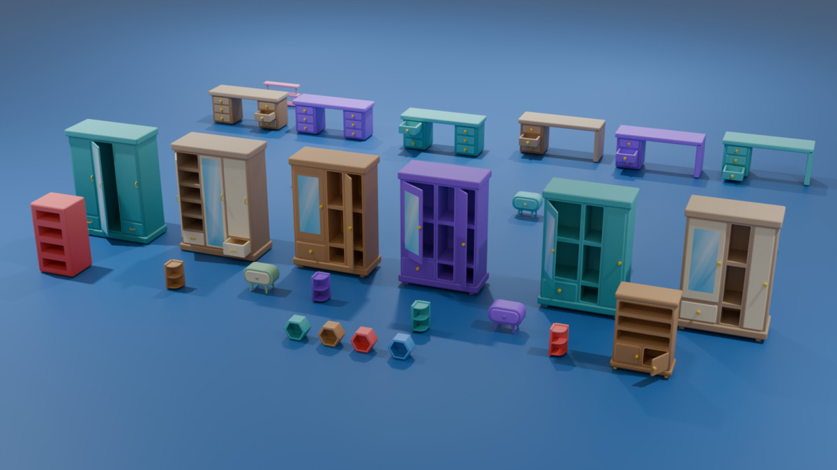 Cartoon Furniture Ultimate Pack