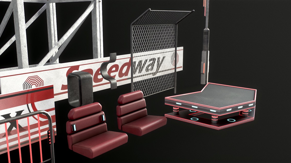 Sci Fi Race Grandstand