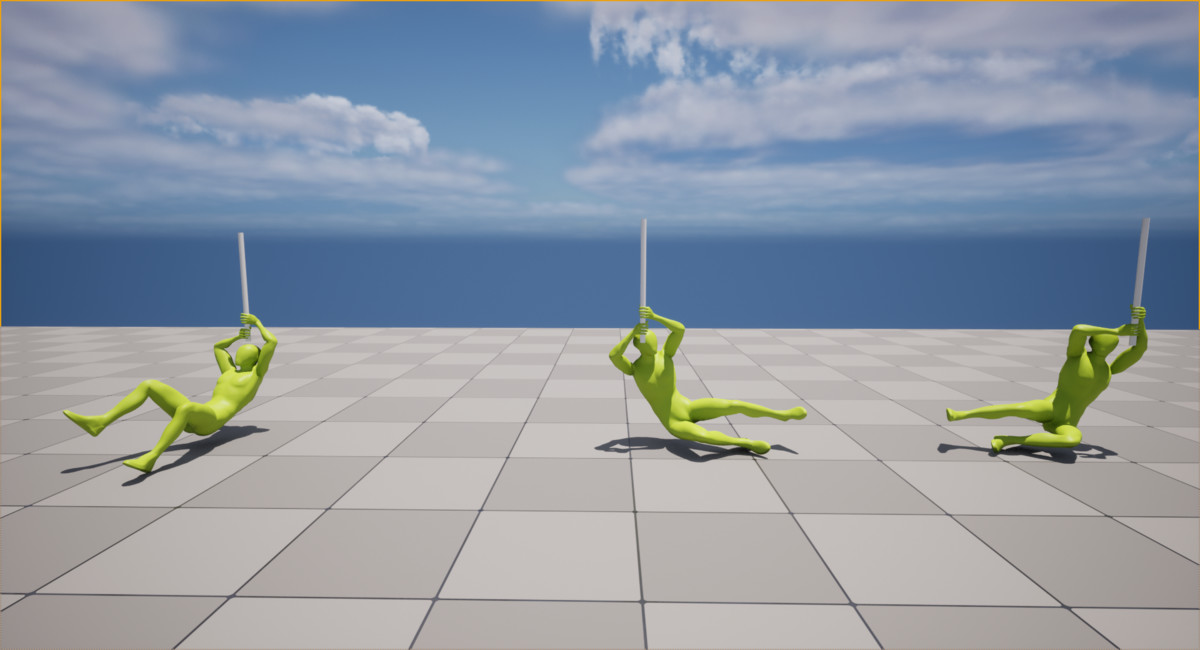 Rappel & Rope Climb Animation