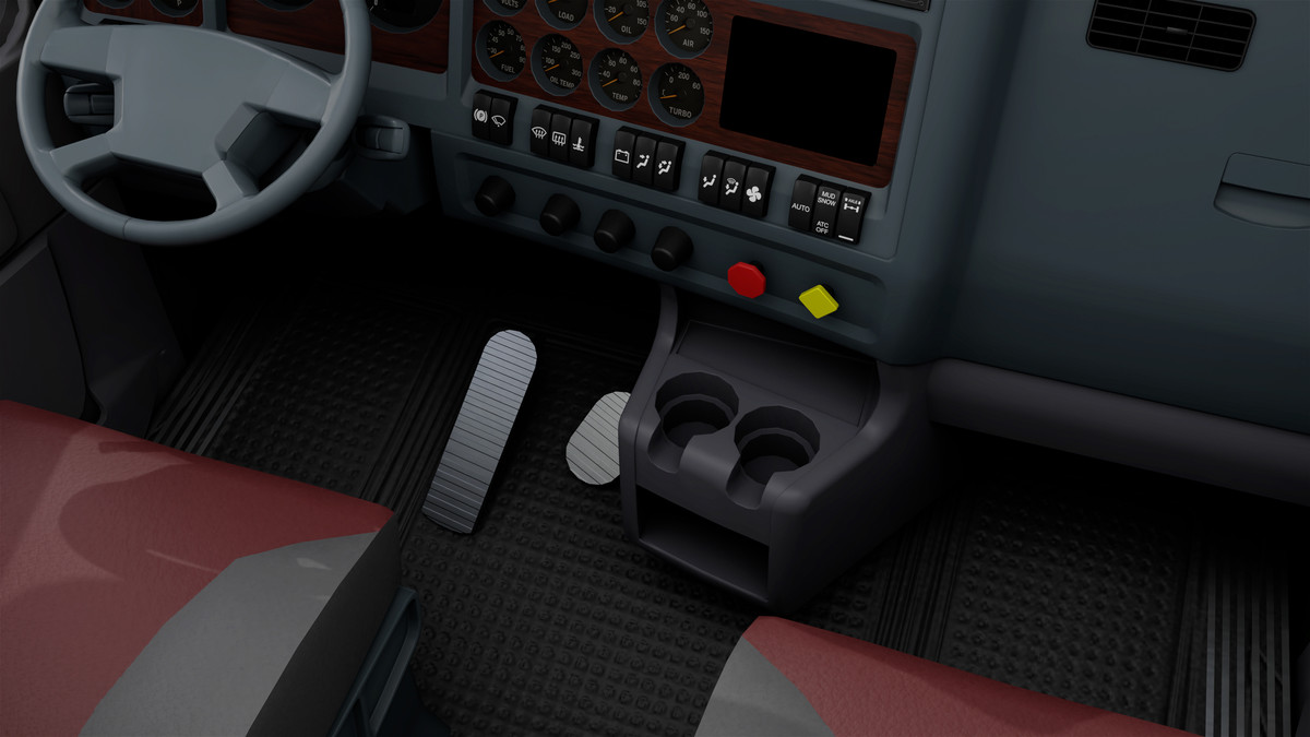 Truck 07 Log Trailer with All Loads Collection