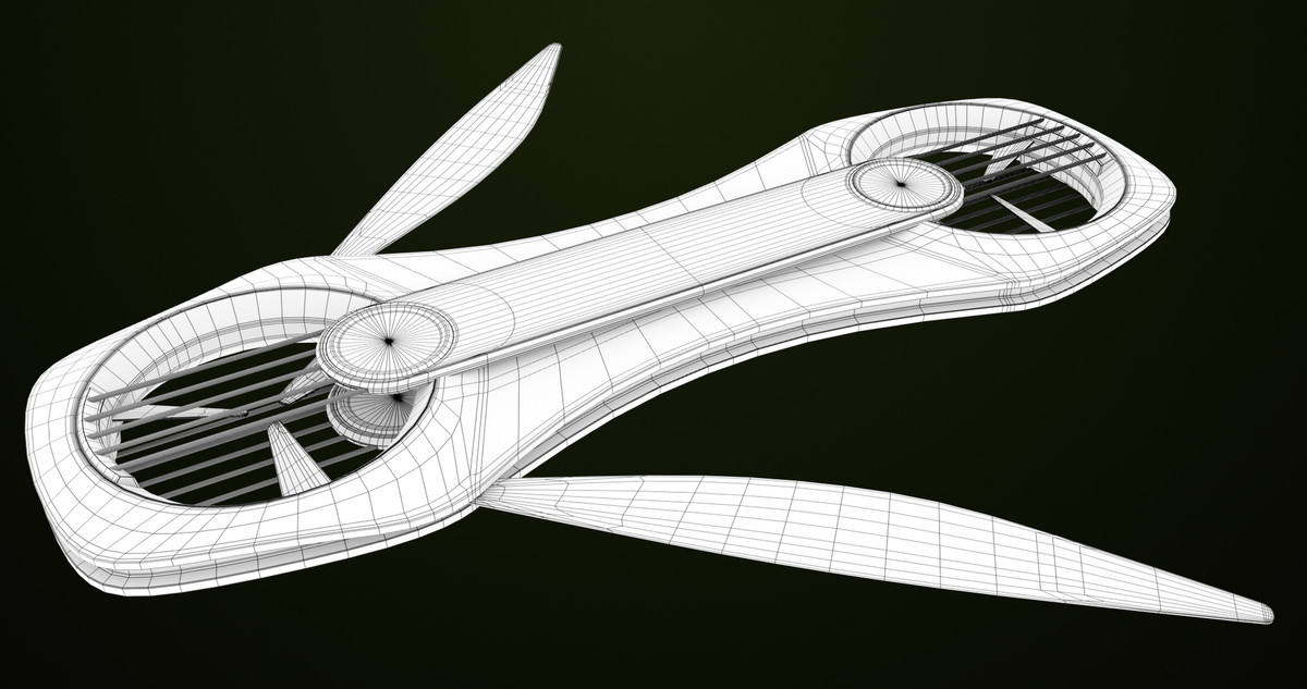 Sci Fi Hoverboard 02 URP HDRP Textures