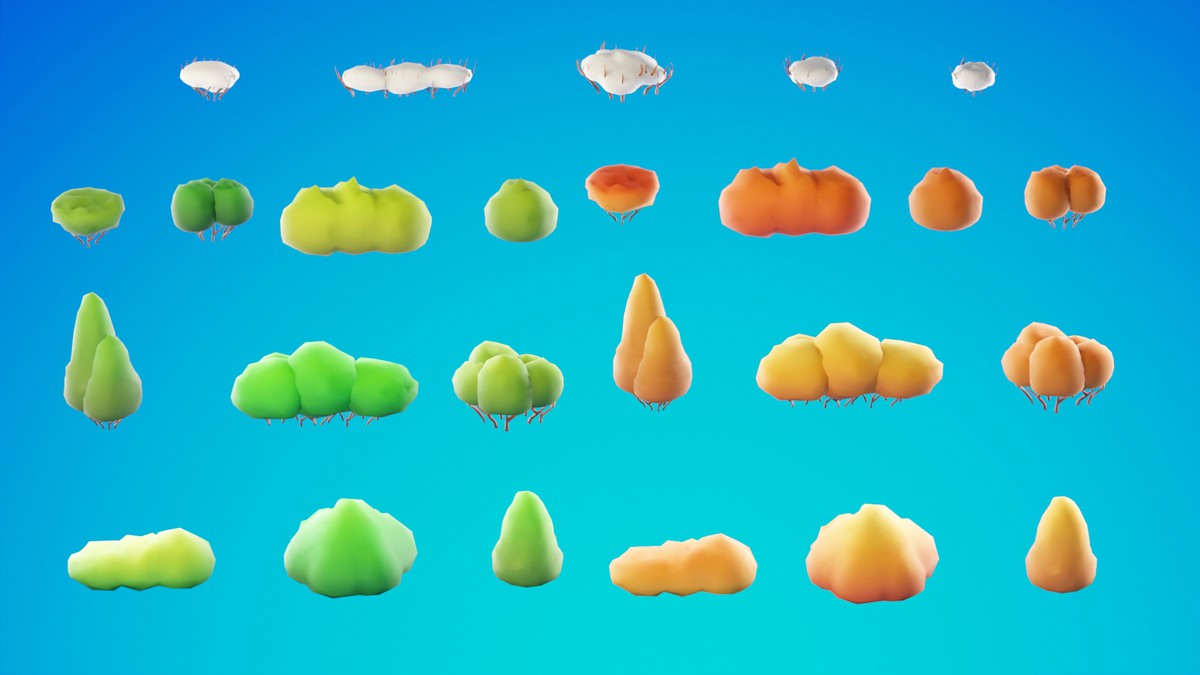 Low Poly Seasonal Forest Biome 2 by IGS