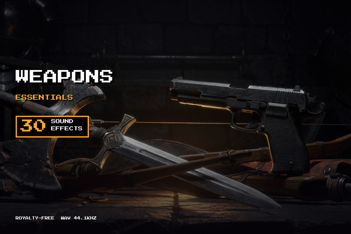Weapon Sound Effects - Swords, Guns, Bows and Explosions